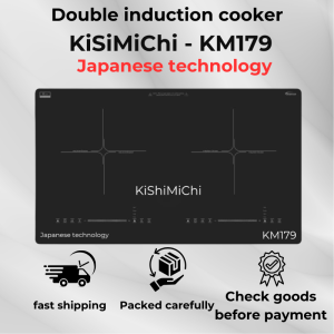 KM179 DUAL INDUCTION COOKER