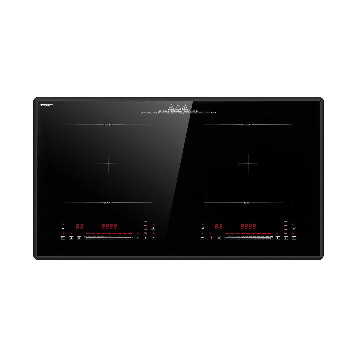 KM662 double induction cooker