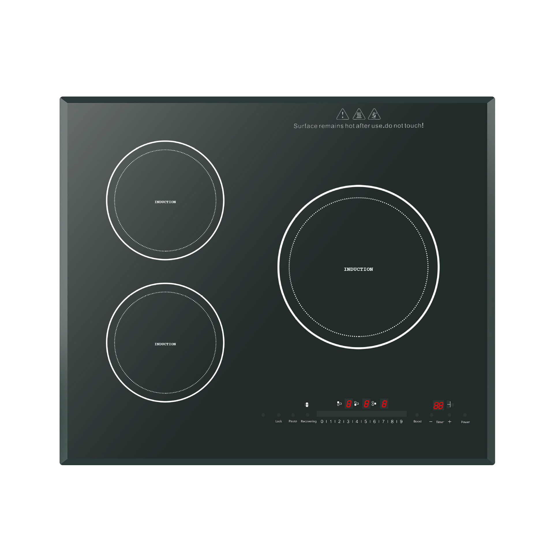 3-BURNER ELECTRIC STOVE KM335